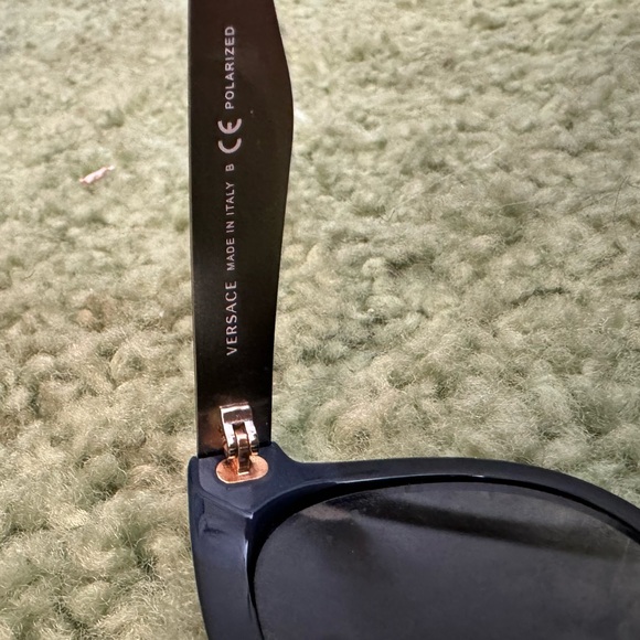 Versace polarized cat-eye steel man sunglasses - Picture 2 of 7